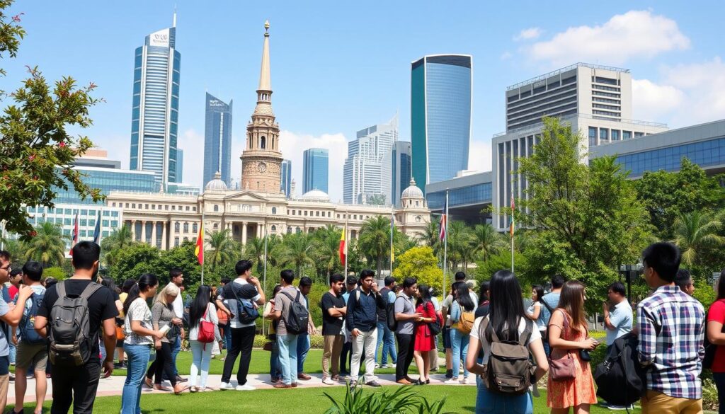 Globale Universitäten mit MEcon-Studium