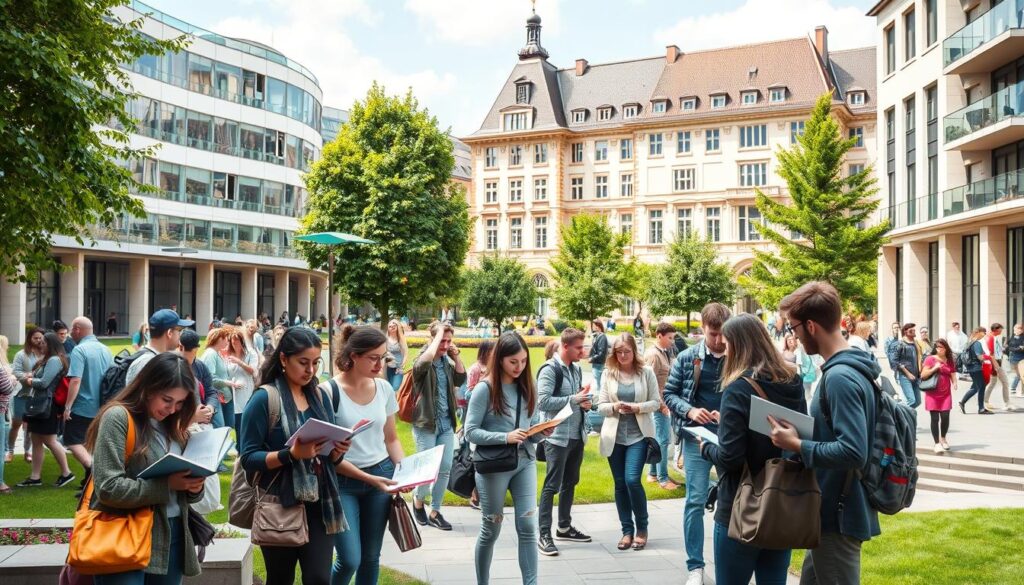 Universität und Studierende