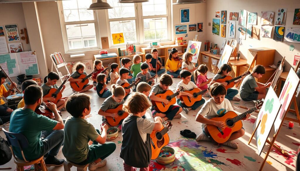 Musik und Kunst in der Schule