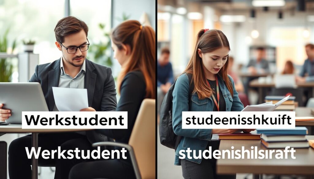 Werkstudent und studentische Hilfskraft