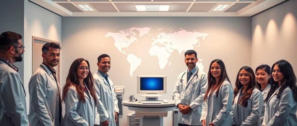 internationale Rekrutierung Radiologie